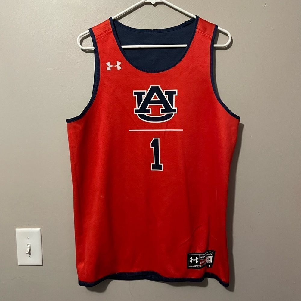Auburn Tigers reversible basketball jersey